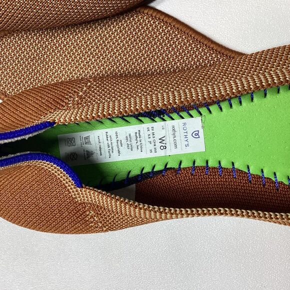 Rothy’s the point II size 7.5 Fawn (brown) - Picture 13 of 15